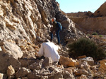 Grupo Mineralógico de Alicante.Explotación de de áridos de Holcin. El Cabezonet. Busot. Alicante

 