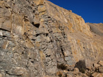 Grupo Mineralógico de Alicante. Explotación de de áridos de Holcin. El Cabezonet. Busot. Alicante

