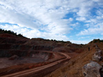 Grupo Mineralógico de Alicante. Cantera el Chicano. Macisvenda. Murcia

