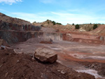 Grupo Mineralógico de Alicante. Cantera el Chicano. Macisvenda. Murcia

