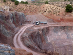 Grupo Mineralógico de Alicante. Cantera el Chicano. Macisvenda. Murcia

