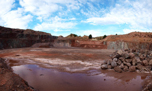 Grupo Mineralógico de Alicante. Cantera el Chicano. Macisvenda. Murcia

