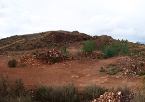 Grupo Mineralógico de Alicante. Minería de Hierro. Cabecico del Rey. Valladolises. Murcia   