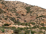 Grupo Mineralógico de Alicante. Minería de Hierro. Cabezo Gordo de Torrepacheco. Torrepacheco. Murcia    