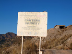 Grupo Mineralógico de Alicante.Canteras de yeso las Viudas. La Alcoraia. Alicante   