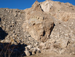 Grupo Mineralógico de Alicante.Canteras de yeso las Viudas. La Alcoraia. Alicante   