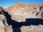 Grupo Mineralógico de Alicante.Canteras de yeso las Viudas. La Alcoraia. Alicante    