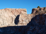 Grupo Mineralógico de Alicante.  Canteras de yeso las Viudas. La Alcoraia. Alicante  