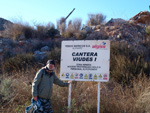 Grupo Mineralógico de Alicante.Canteras de yeso las Viudas. La Alcoraia. Alicante   