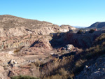 Grupo Mineralógico de Alicante.Canteras de yeso las Viudas. La Alcoraia. Alicante   