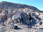 Grupo Mineralógico de Alicante.Canteras de yeso las Viudas. La Alcoraia. Alicante   