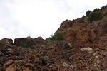 Grupo Mineralógico de Alicante.Corta Gloria y San Valentín. Sierra Minera de Cartagena la Union