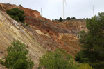 Grupo Mineralógico de Alicante.Corta Gloria y San Valentín. Sierra Minera de Cartagena la Union