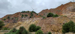 Grupo Mineralógico de Alicante.Corta Gloria y San Valentín. Sierra Minera de Cartagena la Union