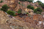 Grupo Mineralógico de Alicante.Corta Gloria y San Valentín. Sierra Minera de Cartagena la Union