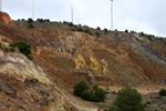 Grupo Mineralógico de Alicante.Corta Gloria y San Valentín. Sierra Minera de Cartagena la Union