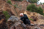 Grupo Mineralógico de Alicante.Corta Gloria y San Valentín. Sierra Minera de Cartagena la Union