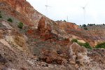 Grupo Mineralógico de Alicante.Corta Gloria y San Valentín. Sierra Minera de Cartagena la Union