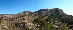 Grupo Mineralógico de Alicante. Paraje de El Salt.Jijona. Alicante 