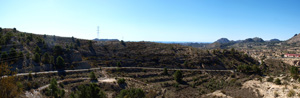 Grupo Mineralógico de Alicante. Paraje de El Salt.Jijona. Alicante 