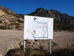 Grupo Mineralógico de Alicante.Cantera de Áridos Holcin. Busot. Alicante