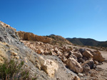 Grupo Mineralógico de Alicante. Cantera de Áridos Holcin. Busot. Alicante 