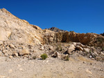 Grupo Mineralógico de Alicante.  Canteras de yeso las Viudas. La Alcoraia. Alicante  