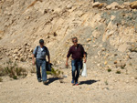 Grupo Mineralógico de Alicante.Cantera de Áridos Holcin. Busot. Alicante