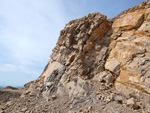 Grupo Mineralógico de Alicante.    Canteras de yeso las Viudas. La Alcoraia. Alicante  