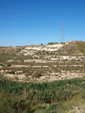 Grupo Mineralógico de Alicante.  Afloramiento de Celestina. Barranco del Mulo. Ulea. Murcia 