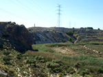 Grupo Mineralógico de Alicante. Afloramiento de Celestina. Barranco del Mulo. Ulea. Murcia