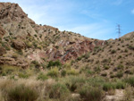 Grupo Mineralógico de Alicante.Paraje los Terreros. Valle de Ricote.Ojós. Murcia.