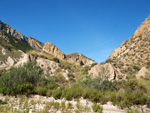 Grupo Mineralógico de Alicante.Paraje los Terreros. Valle de Ricote.Ojós. Murcia.