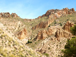 Grupo Mineralógico de Alicante.Paraje los Terreros. Valle de Ricote.Ojós. Murcia.