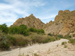 Grupo Mineralógico de Alicante.Paraje los Terreros. Valle de Ricote.Ojós. Murcia.