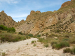 Grupo Mineralógico de Alicante.Paraje los Terreros. Valle de Ricote.Ojós. Murcia.