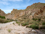 Grupo Mineralógico de Alicante.Paraje los Terreros. Valle de Ricote.Ojós. Murcia.