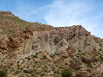 Grupo Mineralógico de Alicante.Paraje los Terreros. Valle de Ricote.Ojós. Murcia.