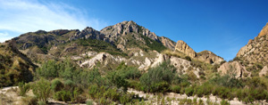 Grupo Mineralógico de Alicante.Paraje los Terreros. Valle de Ricote.Ojós. Murcia.