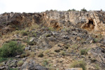 Grupo Mineralógico de Alicante. Exolotaciones de áridos y yeso. Cabezo del Polavar. Villena. Alicante