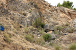 Grupo Mineralógico de Alicante. Exolotaciones de áridos y yeso. Cabezo del Polavar. Villena. Alicante