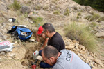 Grupo Mineralógico de Alicante.  Exolotaciones de áridos y yeso. Cabezo del Polavar. Villena. Alicante 