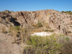 Grupo Mineralógico de Alicante. Explotaciones de yesos. Loma de las Indias. La Alcoraia. Alicante