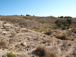 Grupo Mineralógico de Alicante.  Explotaciones de yesos. Loma de las Indias. La Alcoraia. Alicante 