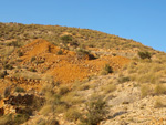 Grupo Mineralógico de Alicante.  Explotaciones de ocres. El Sabinar. San Vicente del Raspeig/Muchamiel. Alicante 