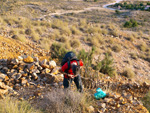 Grupo Mineralógico de Alicante. Explotaciones de ocres. El Sabinar. San Vicente del Raspeig/Muchamiel. Alicante