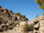 Grupo Mineralógico de Alicante.  Exolotaciones de áridos y yeso. Cabezo del Polavar. Villena. Alicante 