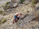 Grupo Mineralógico de Alicante. Exolotaciones de áridos y yeso. Cabezo del Polavar. Villena. Alicante