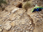 Grupo Mineralógico de Alicante. Exolotaciones de áridos y yeso. Cabezo del Polavar. Villena. Alicante