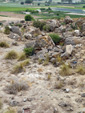 Grupo Mineralógico de Alicante.  Exolotaciones de áridos y yeso. Cabezo del Polavar. Villena. Alicante 